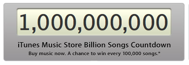 One Billion Songs