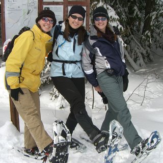 Stacy, Margaret, and Erin--Showin' some shoe!