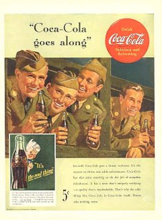 If you love your country and support the troops, you will drink Coke.