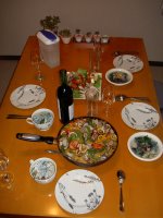 Eten bij Nakazawa-san (Inktvis, Oktopus, Garnaal en Schelpjes