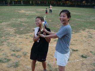 LiBoey: And the winner is the girls (Dun want to give you the trophy leh)