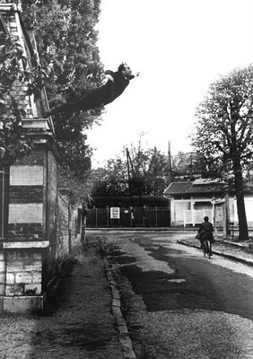 Leap into the void by Yves Klein
