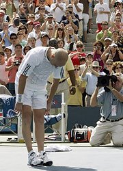 Agassi's last bow