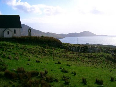 View at the Atlantic Coast from the Ring of Kerry