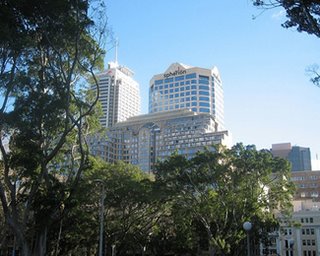 Overview of Sheraton on The Park, Sydney