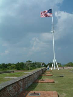 Memorial Day visit to a local state park with a restored fort on it.