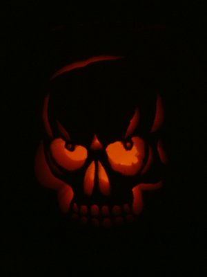 Skull Pumpkin