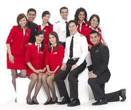 PabloPabla's Whatever: Air Asia Stewardess's Uniform Too Short?