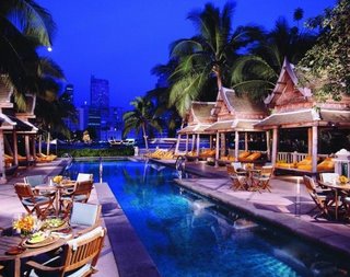 Pool The Peninsula Bangkok Hotel, Thailand 