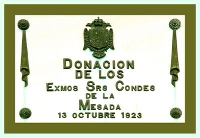 Escuela de San Juan de Amandi, 1923. Villaviciosa. Placa de inaguración.