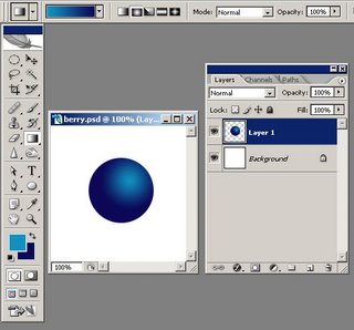 learn how to create a blueberry in photoshop with this tutorial