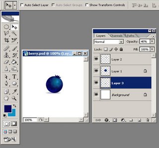 learn how to create a blueberry in photoshop with this tutorial