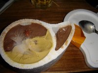 helado de Persicco... qué otro helado íbamos a comer en Las Cañitas? en Villa Crespo no se consigue
