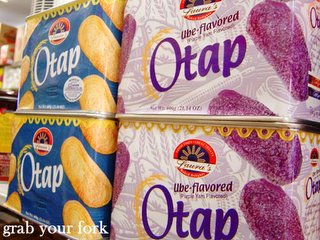 Ube otap pastry biscuits