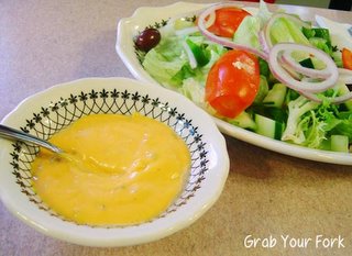 salad with Russian dressing