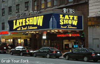Ed Sullivan Theater, home of the Late Show with David Letterman