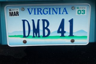 DMB 41 plate