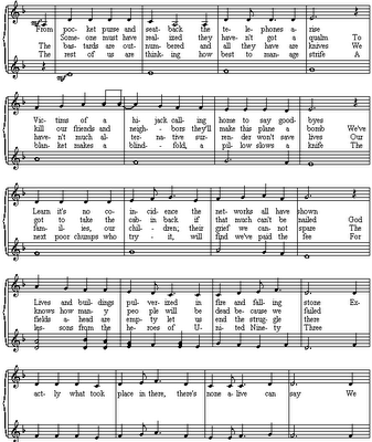 United 93 sheet music
