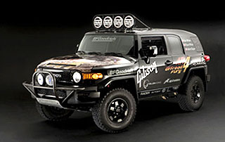 fjcruiser race truck