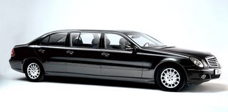 mercedes limousine