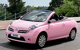 Nissan Micra C+C pink