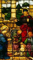 Nativity Stained Glass