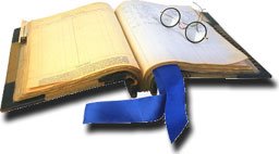 Book and Glasses