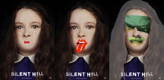 Modificaciones al poster de Silent Hill.