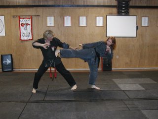 Sacramento Kenpo Karate - Camey Psaromatis and Larry Tatum