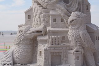 Sand Sculpture; Fort Myers Beach, Florida; Photography by Troy Thomas