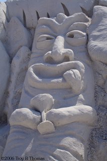 Sand Sculpture; Fort Myers Beach, Florida; Photography by Troy Thomas