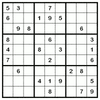 Contoh Soal Sudoku