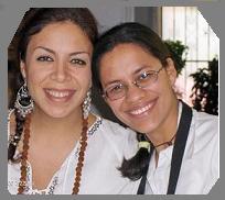Nancy Contreras junto a la Mata JI Fatima GG::