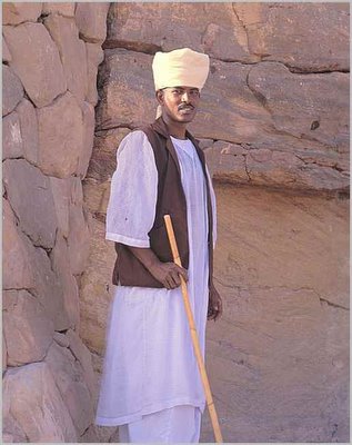 A Nubian guard