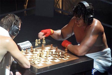 chess boxing  brainwash cafe