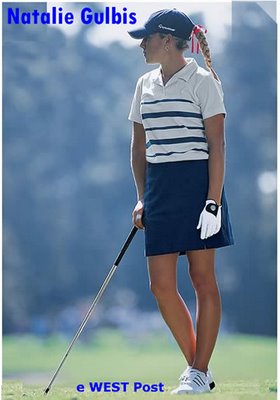 American Golfer Natalie Gulbis picture in LPGA KRAFT NABISCO CHAMPIONSHIP 2006.