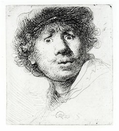 Autorretrato de Rembrandt