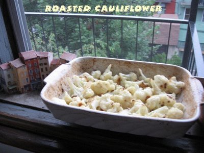 roasted cauliflower