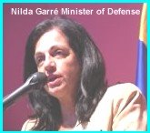 Nilda Garré Minister of Defense-Argentina