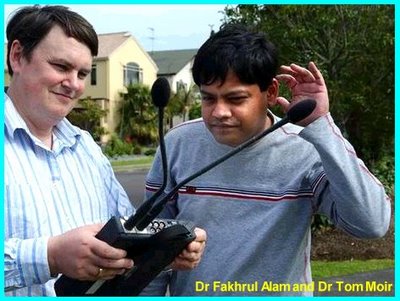 Dr Fakhrul Alam and Dr Tom Moir