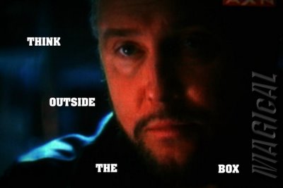 Sam Grissom of CSI and 'Think Outside The Box'