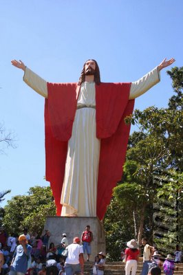 Image of Jesus Christ at the Grotto of Healing and Purification