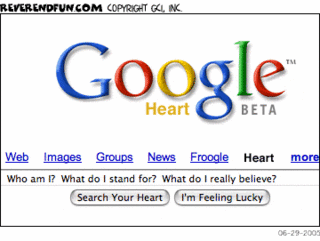 A Google heart search.