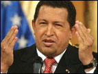 Venezuelan President Hugo Chavez.