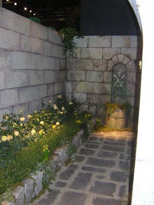 Landscaped Path with Cobblestones ...