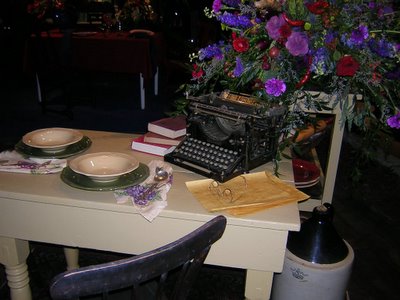 Writer's Table: Flowers ...