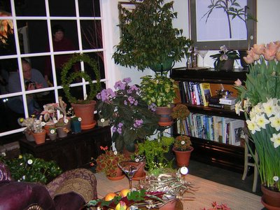 Flowers in the Sitting Room Vignette ...