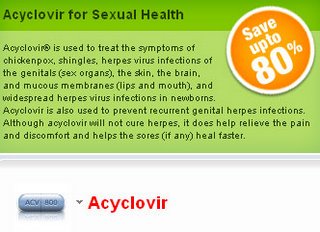 acyclovir SEXUAL HEALTH