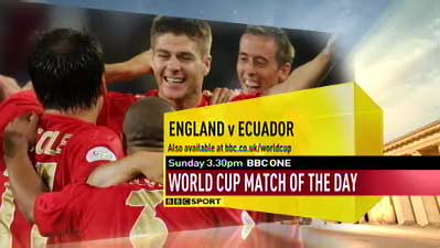 England v Ecuador