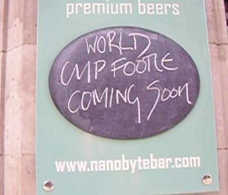 world cup footie coming soon in wardour street